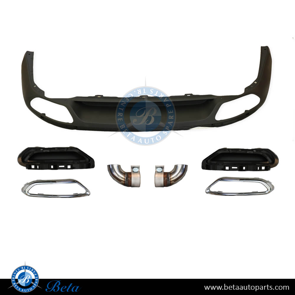 Rear Diffuser R-Line Look for Volkswagen Arteon 2018-2020 models, Part Number 3G8807521D Rear Diffuser R-Line Look for Volkswagen Arteon 2018-2020 models, Part Number 3G8807521D